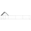Chicken Coop Silver Galvanized Steel Feet Durable