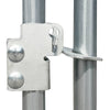 Chicken Coop Silver Galvanized Steel Feet Durable