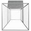 Chicken Coop Silver Galvanized Steel 196.9W x 139.4D x 59.1H