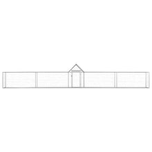 Chicken Coop Silver Galvanized Steel Large Durable