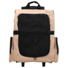 Pet Carrier Beige Polyester And Metal Suitable For Small Pets