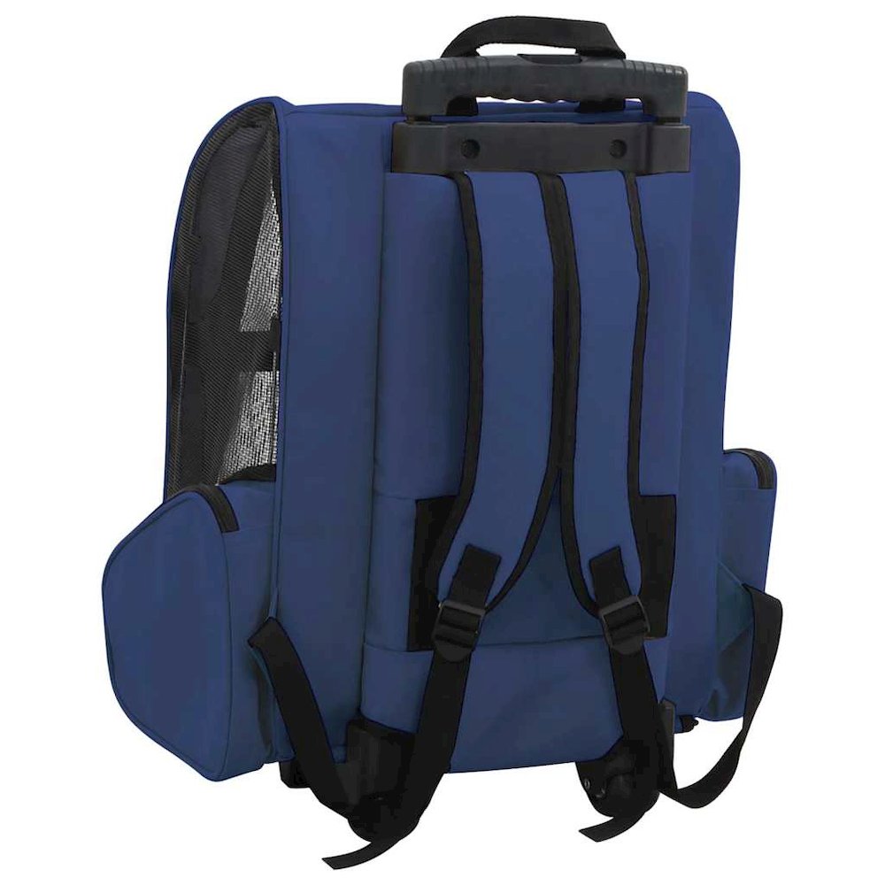 Pet Carrier Blue Polyester