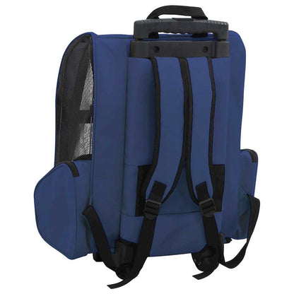 Pet Carrier Blue Polyester