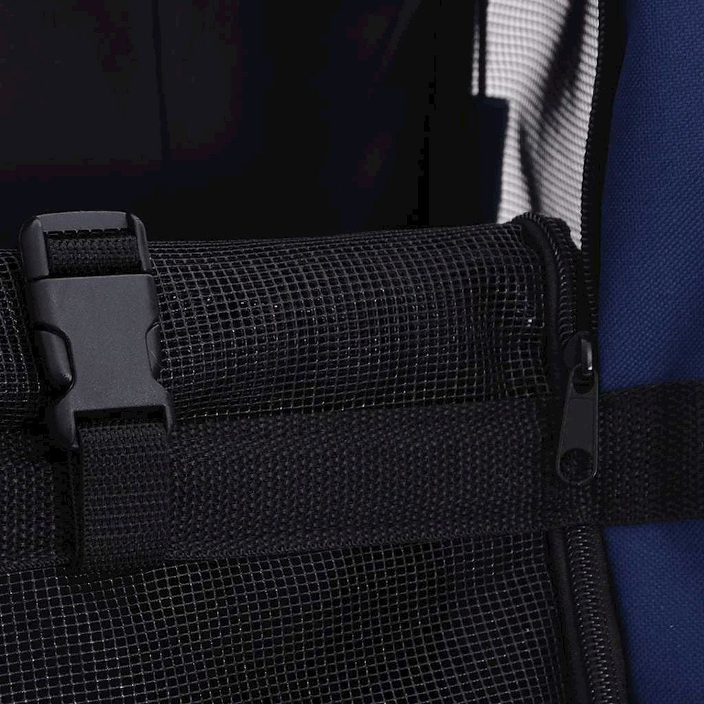 Pet Carrier Blue Polyester