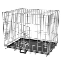 Dog Crate Galvanized Steel Galvanized Steel And Plastic M