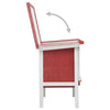 Rabbit Hutch Red Solid Pine Wood One Size Adjustable Armrests