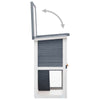 Rabbit Hutch Grey and White