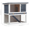 Rabbit Hutch Grey and White