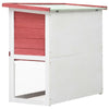 Rabbit Hutch Red Pine Wood Large Durable