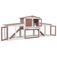 Rabbit Hutch Brown And White