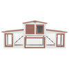Rabbit Hutch Brown And White