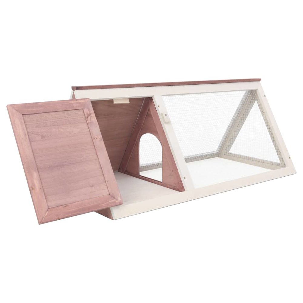 Animal Cage Brown Fir wood null Durable Animal Cage