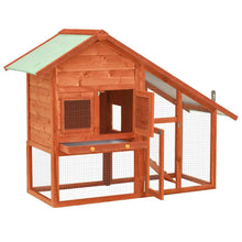 Rabbit Hutch Brown Solid Firwood, Plywood, Steel Wire, Polyester