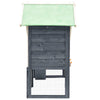 Rabbit Hutch Grey And White 24.8W x 55.1D x 47.2H
