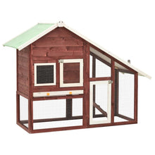 Rabbit Hutch Mocha And White 55.1W x 55.1D x 47.4H