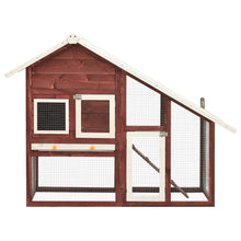 Rabbit Hutch Mocha And White 55.1W x 55.1D x 47.4H