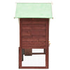 Rabbit Hutch Mocha And White 55.1W x 55.1D x 47.4H