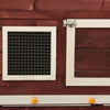Rabbit Hutch Mocha And White 55.1W x 55.1D x 47.4H