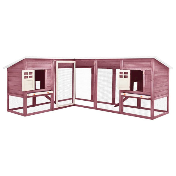 Rabbit Hutch Mocha And White 98.4W x 98.4D x 41.3H