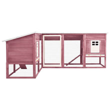 Rabbit Hutch Mocha And White 98.4W x 98.4D x 41.3H