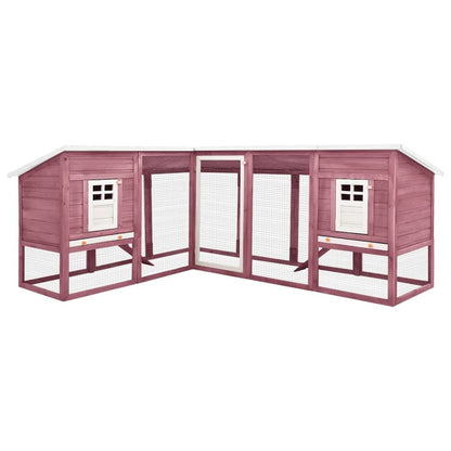 Rabbit Hutch Mocha And White 98.4W x 98.4D x 41.3H