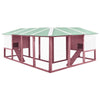 Rabbit Hutch Mocha And White 98.4W x 98.4D x 41.3H