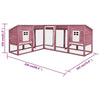 Rabbit Hutch Mocha And White 98.4W x 98.4D x 41.3H