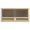 Terrarium Transparent, Wood Engineered Wood, Glass, Steel Durable