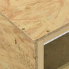 Terrarium Transparent, Wood Engineered Wood, Glass, Steel Durable