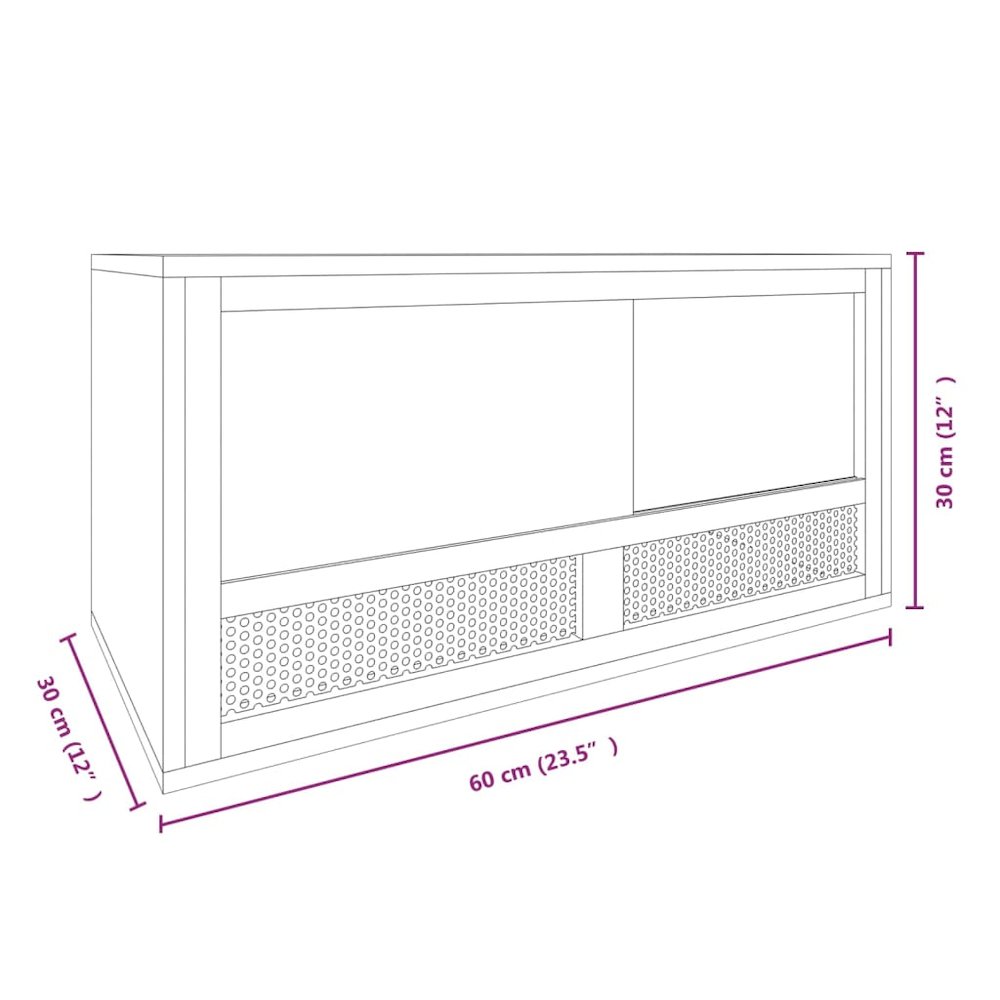 Terrarium Transparent, Wood Engineered Wood, Glass, Steel Durable