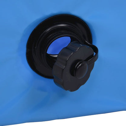 Dog Swimming Pool Blue Pvc Foldable 31.5W x 31.5D x 7.9H