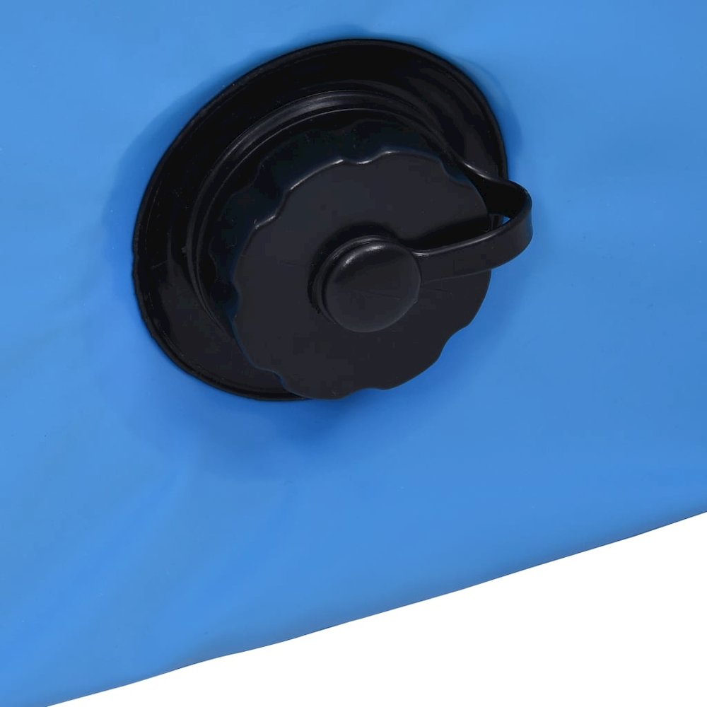 Dog Swimming Pool Blue Pvc Foldable 31.5W x 31.5D x 7.9H