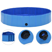 Dog Swimming Pool Blue Pvc Large Foldable