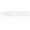 Dog Kennel Silver Galvanized Steel Extra Large Tough