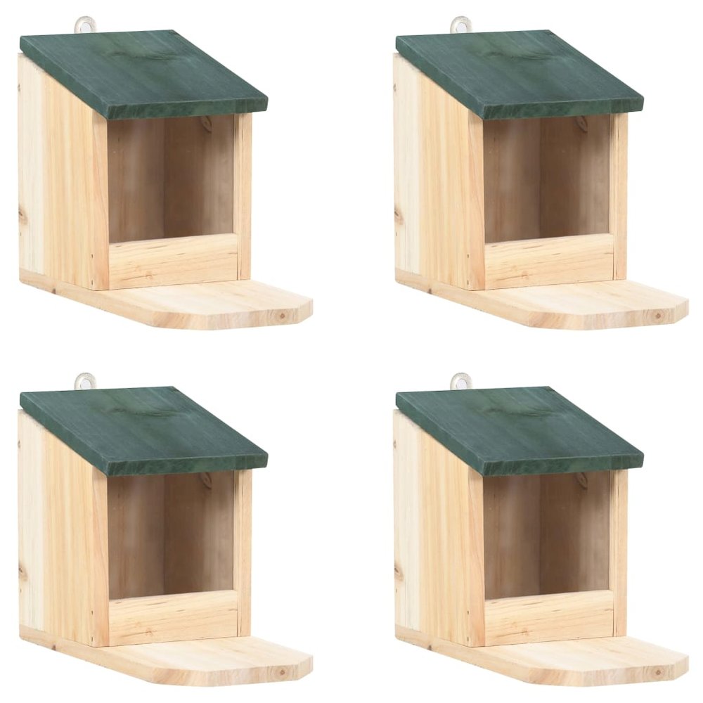 Squirrel House Natural Wood Firwood, Pvc Medium Tiltable