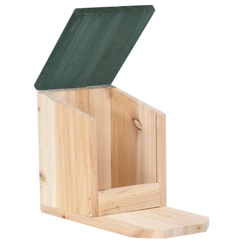 Squirrel House Natural Wood Firwood, Pvc Medium Tiltable