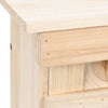 Sparrow House Natural Wood Firwood Durable
