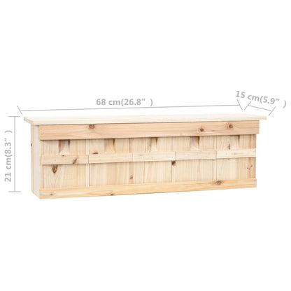 Sparrow House Natural Wood Firwood Durable