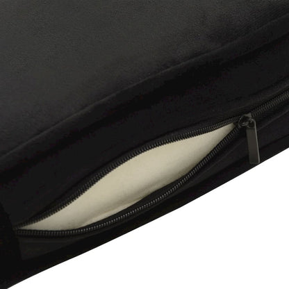 Dog Sofa Black Faux Leather Dog Sofa