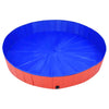 Dog Swimming Pool Red Pvc Extra Large Collapsible Circular