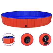 Dog Swimming Pool Red Pvc