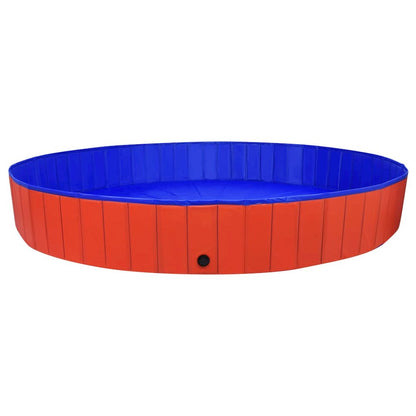 Dog Swimming Pool Red Pvc