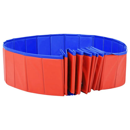 Dog Swimming Pool Red Pvc