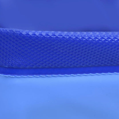 Dog Swimming Pool Blue Pvc Collapsible 118.1W x 118.1D x 15.7H