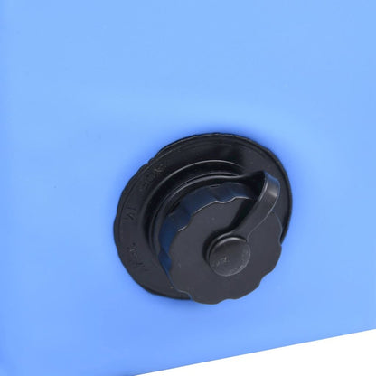 Dog Swimming Pool Blue PVC 118.1 x 15.7 in Collapsible