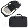 Dog Playpen Black And Cream Polyester, Steel 35.4W x 35.4D x 22.8H