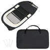 Dog Playpen Black And Cream Polyester And Steel Medium Foldable
