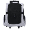 Pet Trolley Grey Fabric Collapsible Rectangular