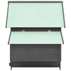 Chicken Coop Grey And White Solid Firwood