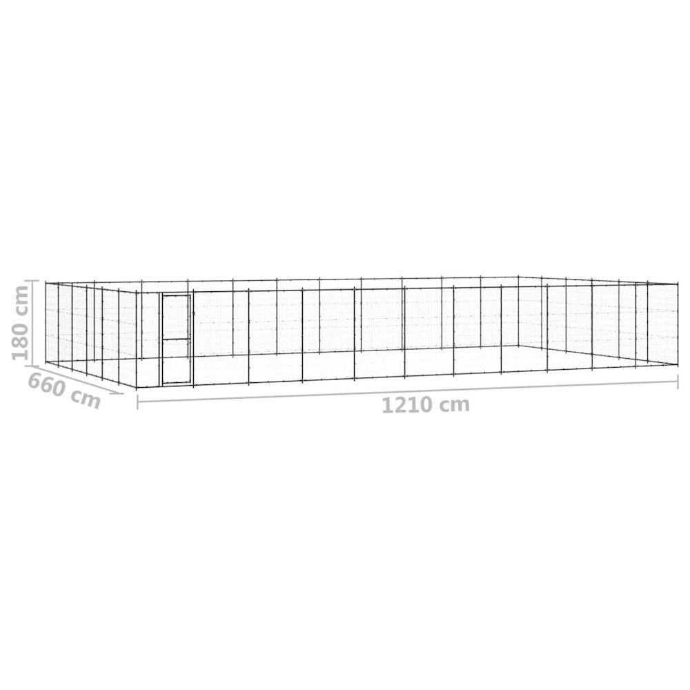 Outdoor Dog Kennel Steel